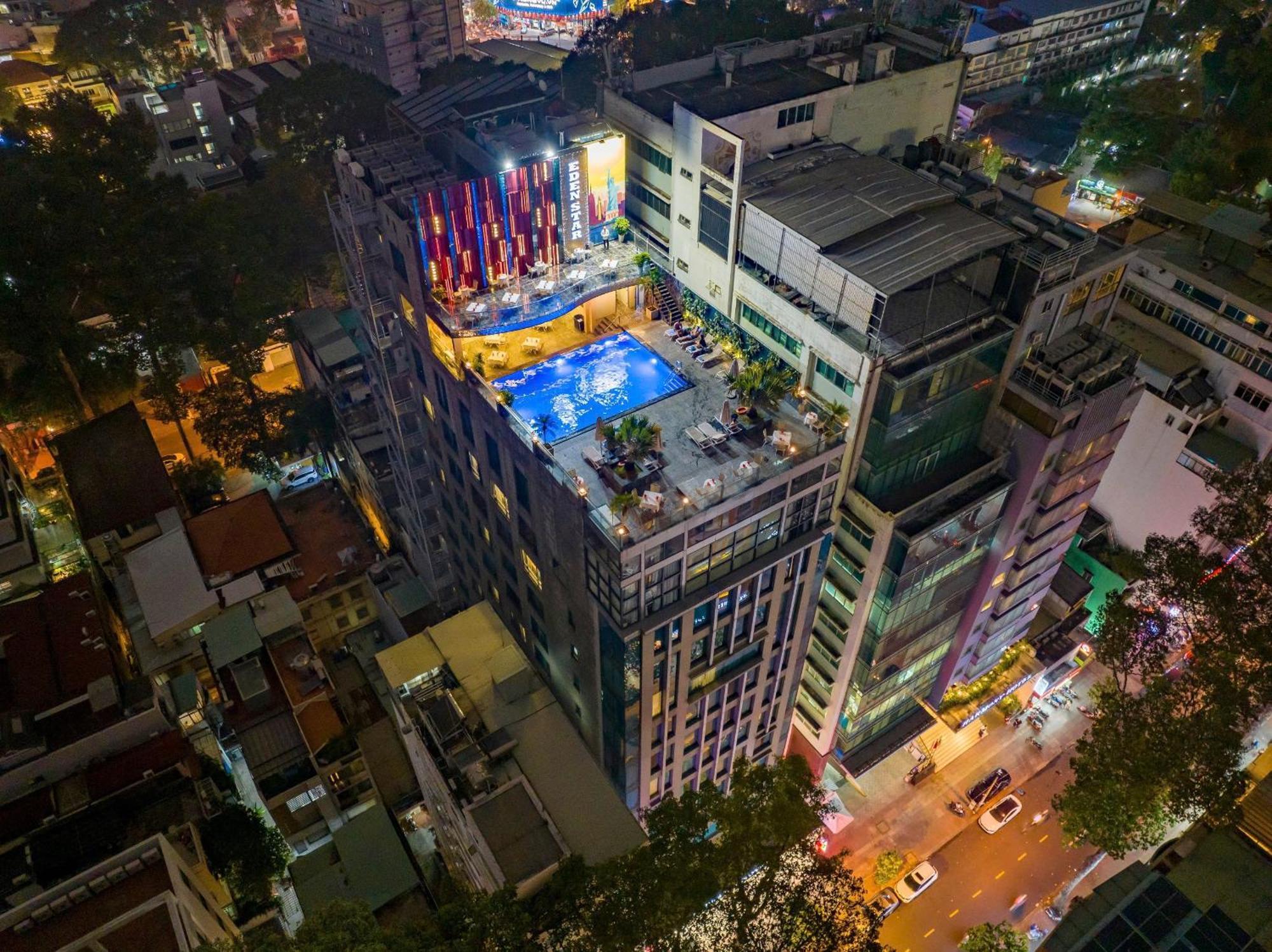 Eden Star Saigon Hotel Ho Či Minovo Město Exteriér fotografie